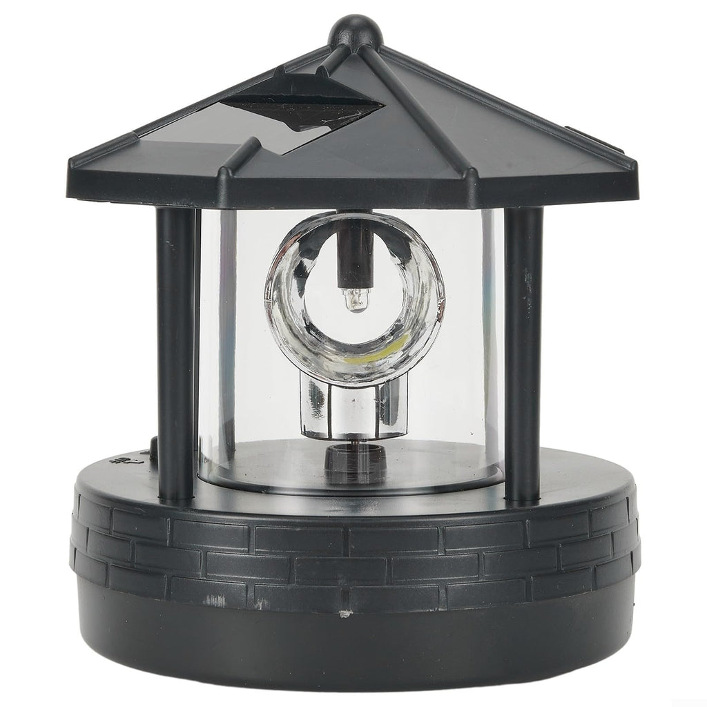 Solar Powered Lighthouse IP65 360 Degree Rotating Lamp S3632
