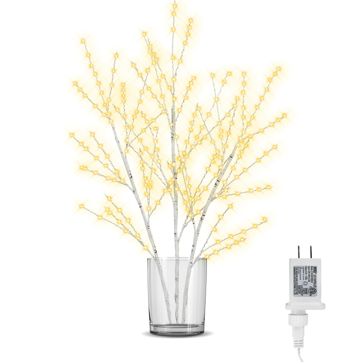 Birch Light Tree with 180 LED Lights Q914