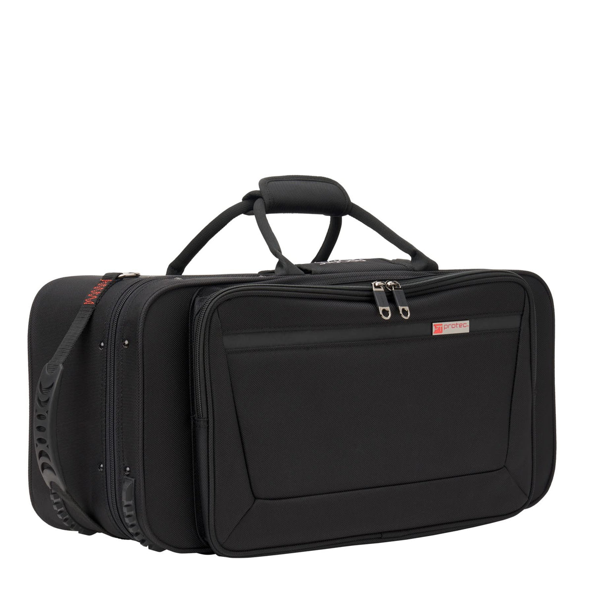 Black Trumpet Rectangular Case with Mute Storage Compartment O411102