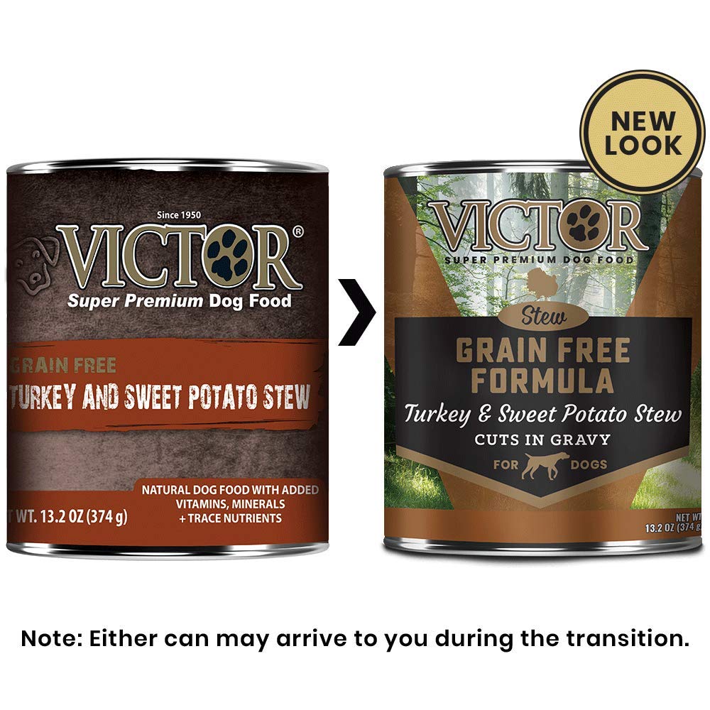 Turkey & Sweet Potato Canned Wet Dog Food, 12 x 13.2oz Cans I82202