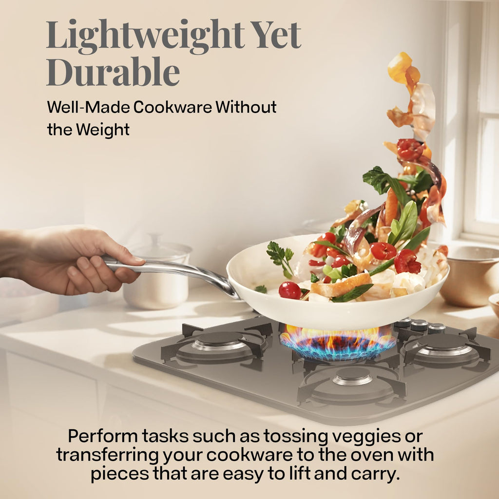 12 Pc Non Stick Ceramic Cookware Set I863