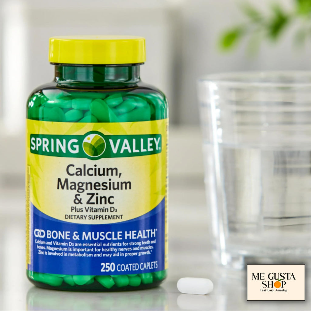 Calcium Magnesium Zinc Plus Vitamin D3 Caplets 500 Count M135751
