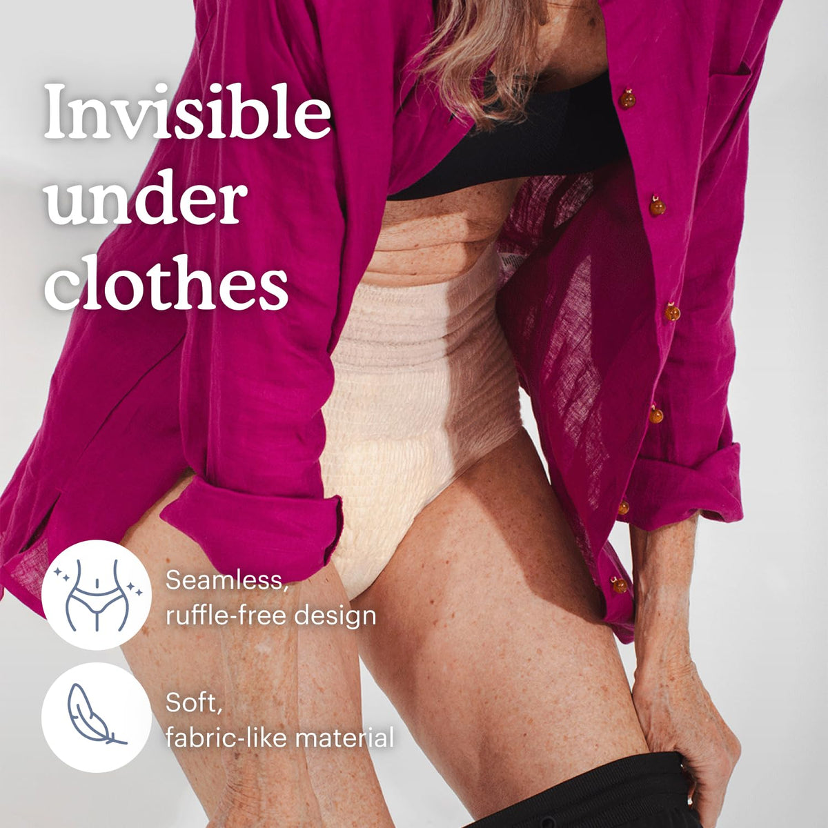 Beige XXLarge Disposable Incontinence Underwear 40 Count F84183
