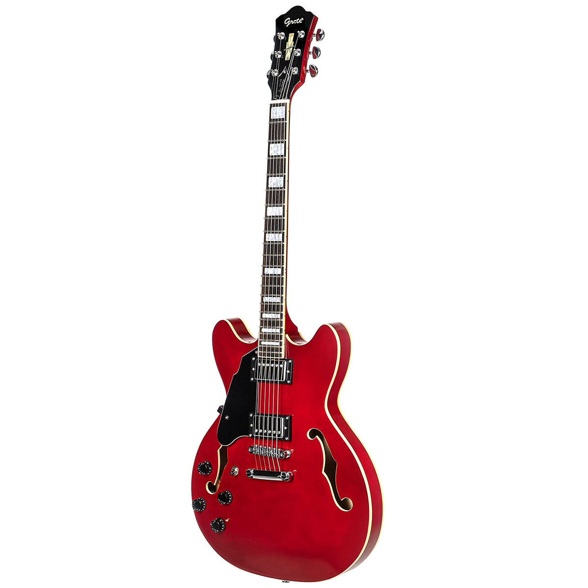 Left-Handed Semi-Hollow Body Electric Guitar M115475