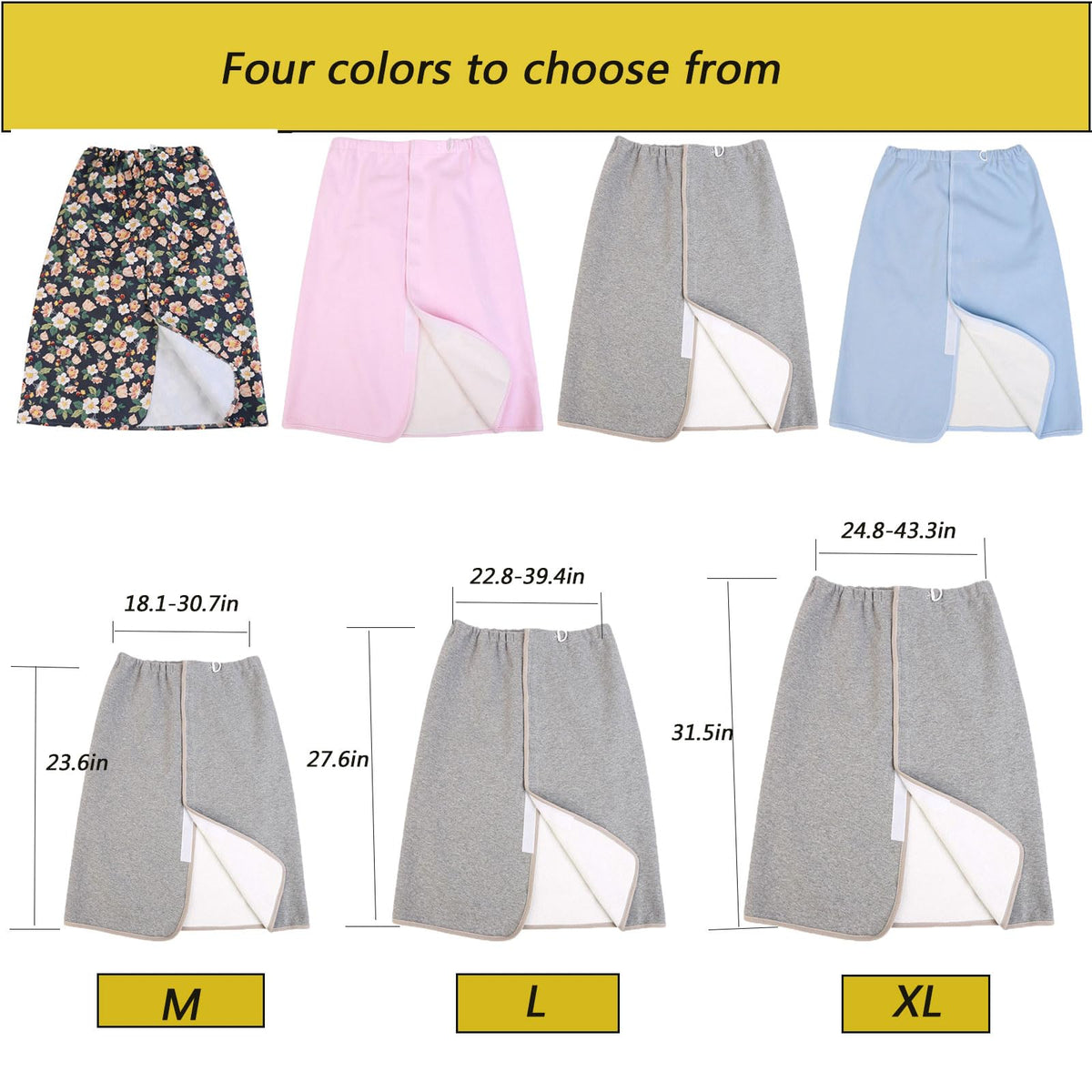 Adjustable Reusable Waterproof Diaper Skirt N95730