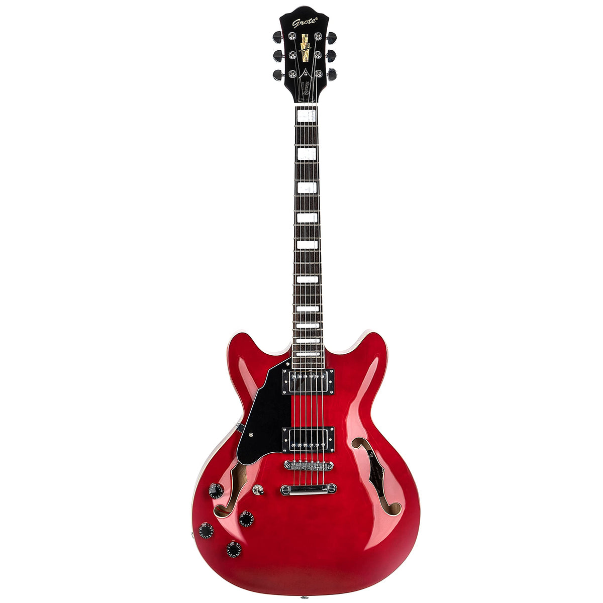 Left-Handed Semi-Hollow Body Electric Guitar M115475