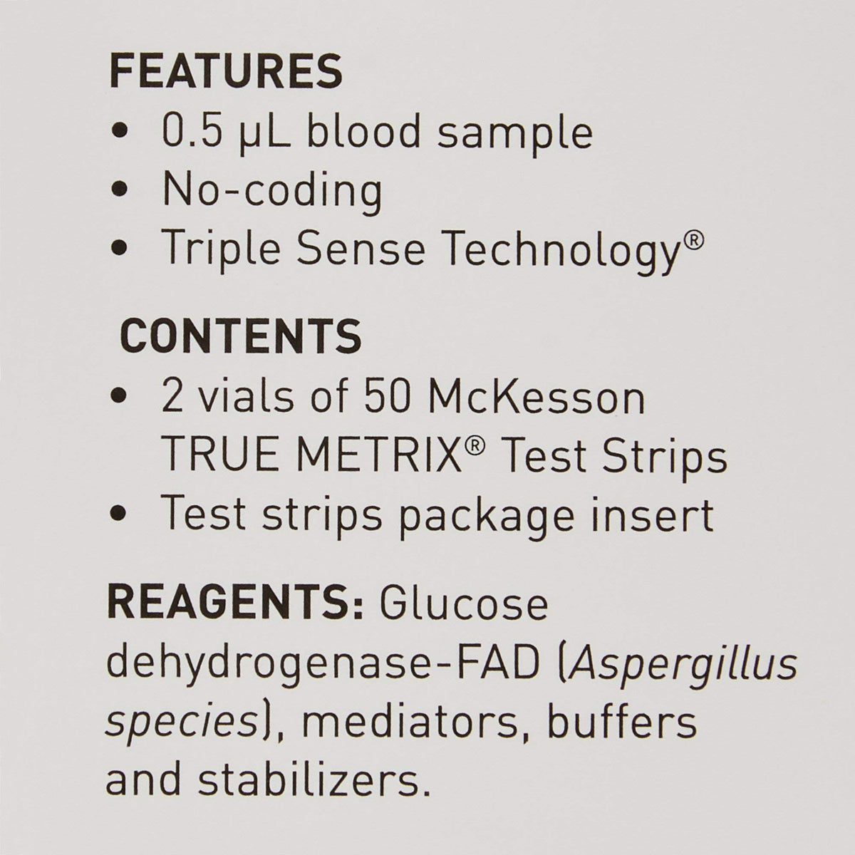 Blood Glucose Test Strips 100 Strips G729166