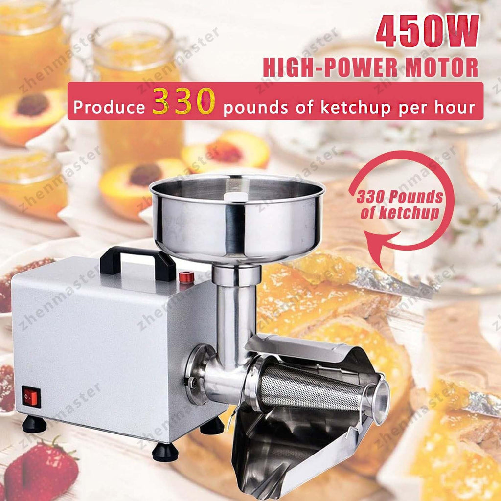 450W Electric Stainless Steel Tomato Strainer T717532