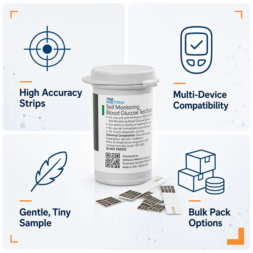Blood Glucose Test Strips 100 Strips G729166