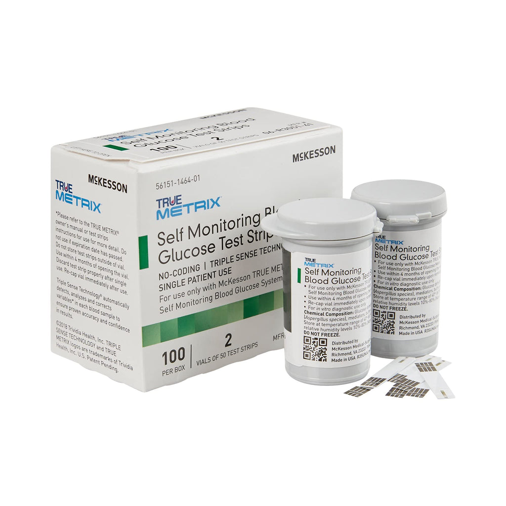 Blood Glucose Test Strips 100 Strips G729166
