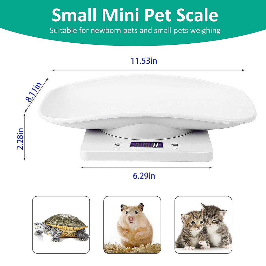 Digital Pet Scale with Tape Measure B654346
