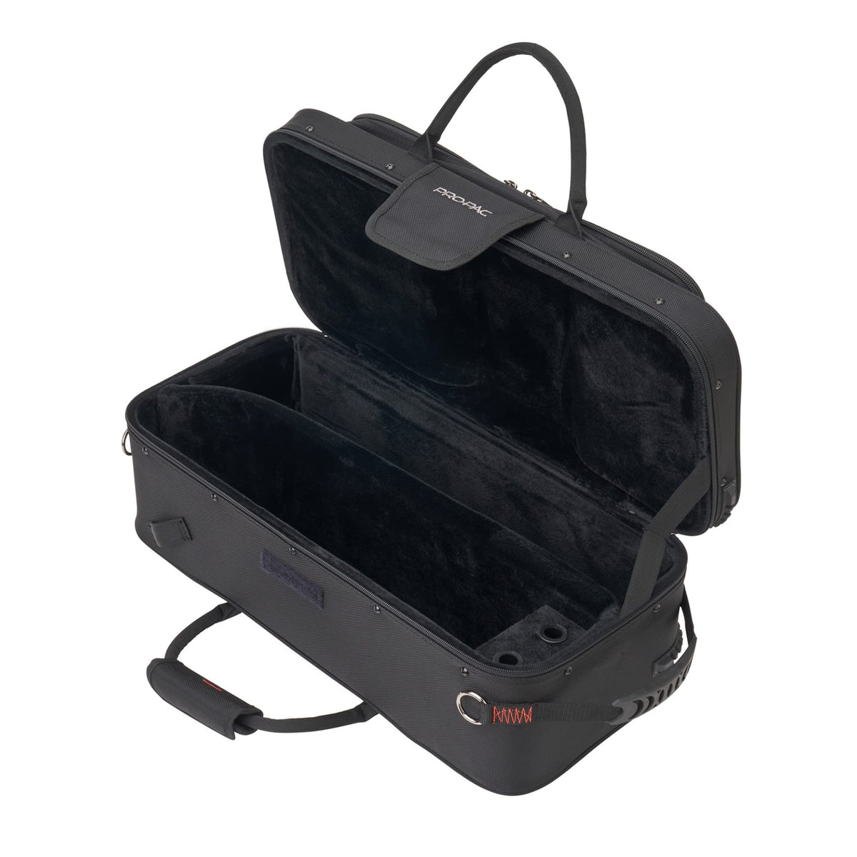 Black Trumpet Rectangular Case with Mute Storage Compartment O411102