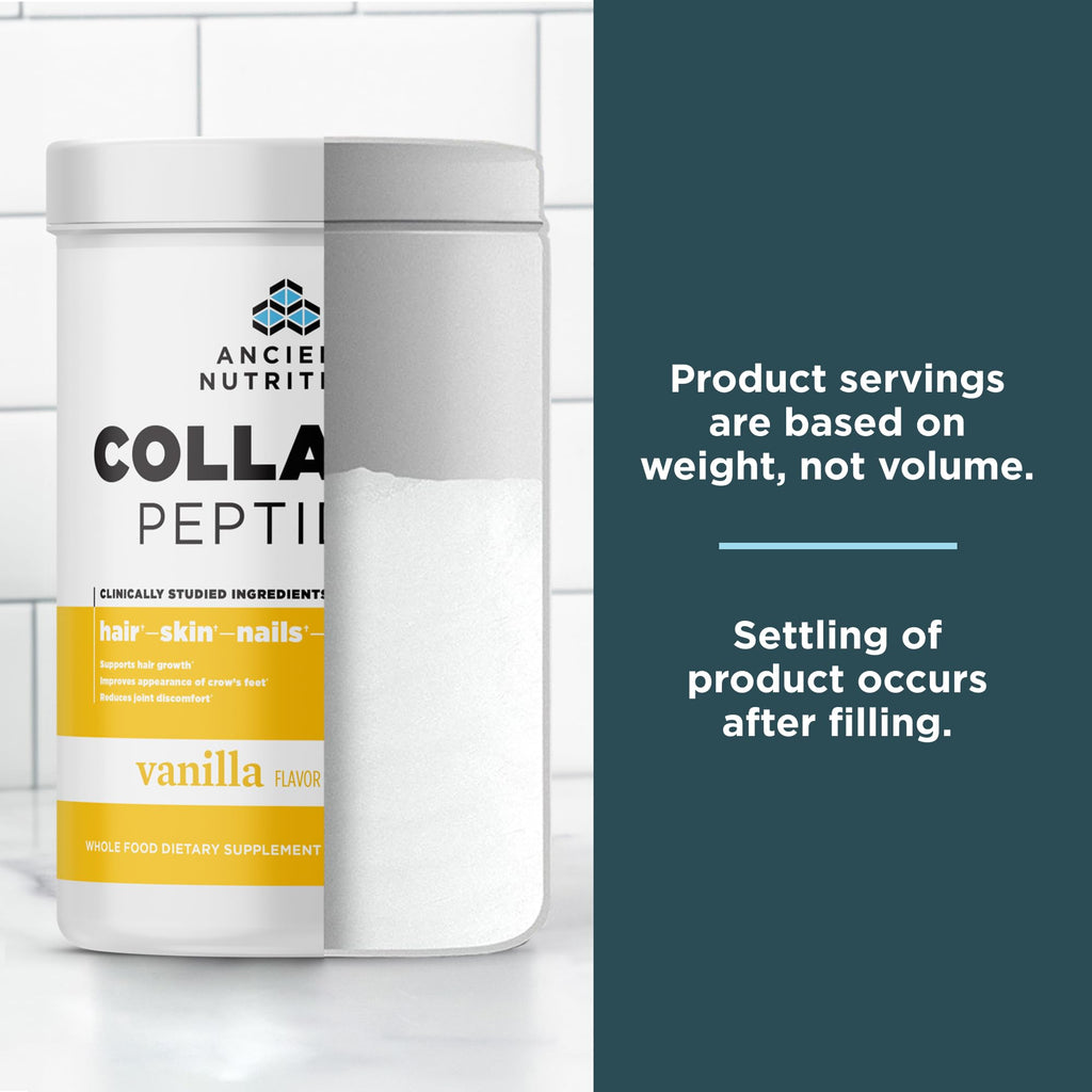 Hydrolyzed Collagen Peptides Powder Vanilla O1387