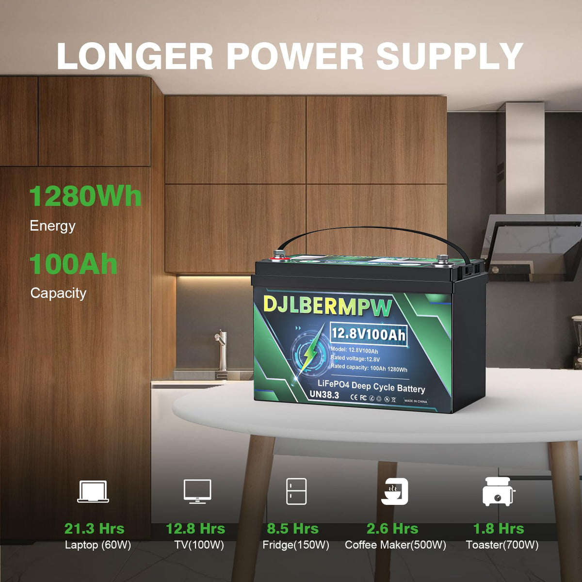 48V 100Ah Lithium Golf Cart Battery L74960
