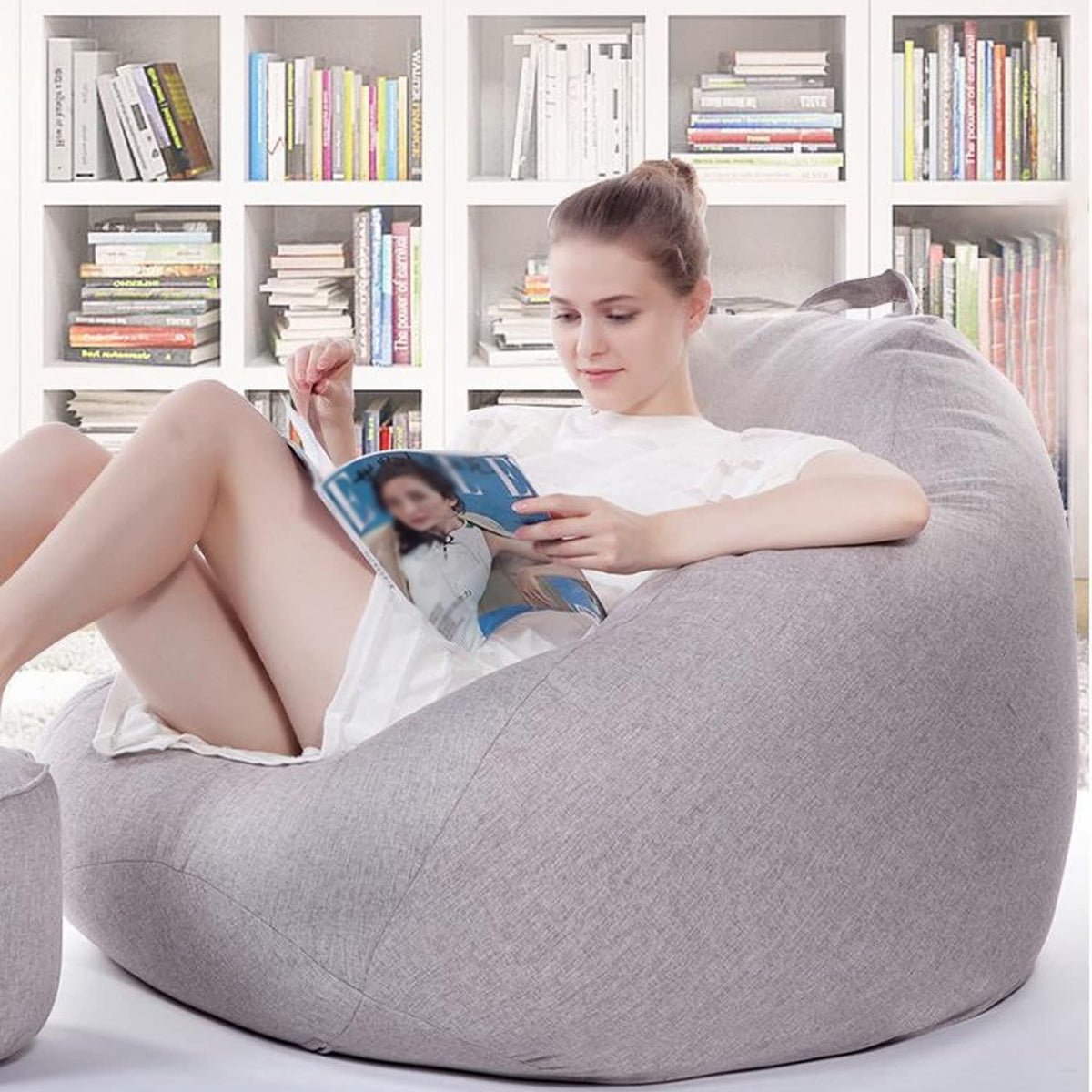 Yellow Bean Bag Chair Cover 70x80cm M70508