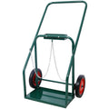 440 lb Capacity Welding Cylinder Hand Truck with 10-Inch Solid Rubber Wheels I549