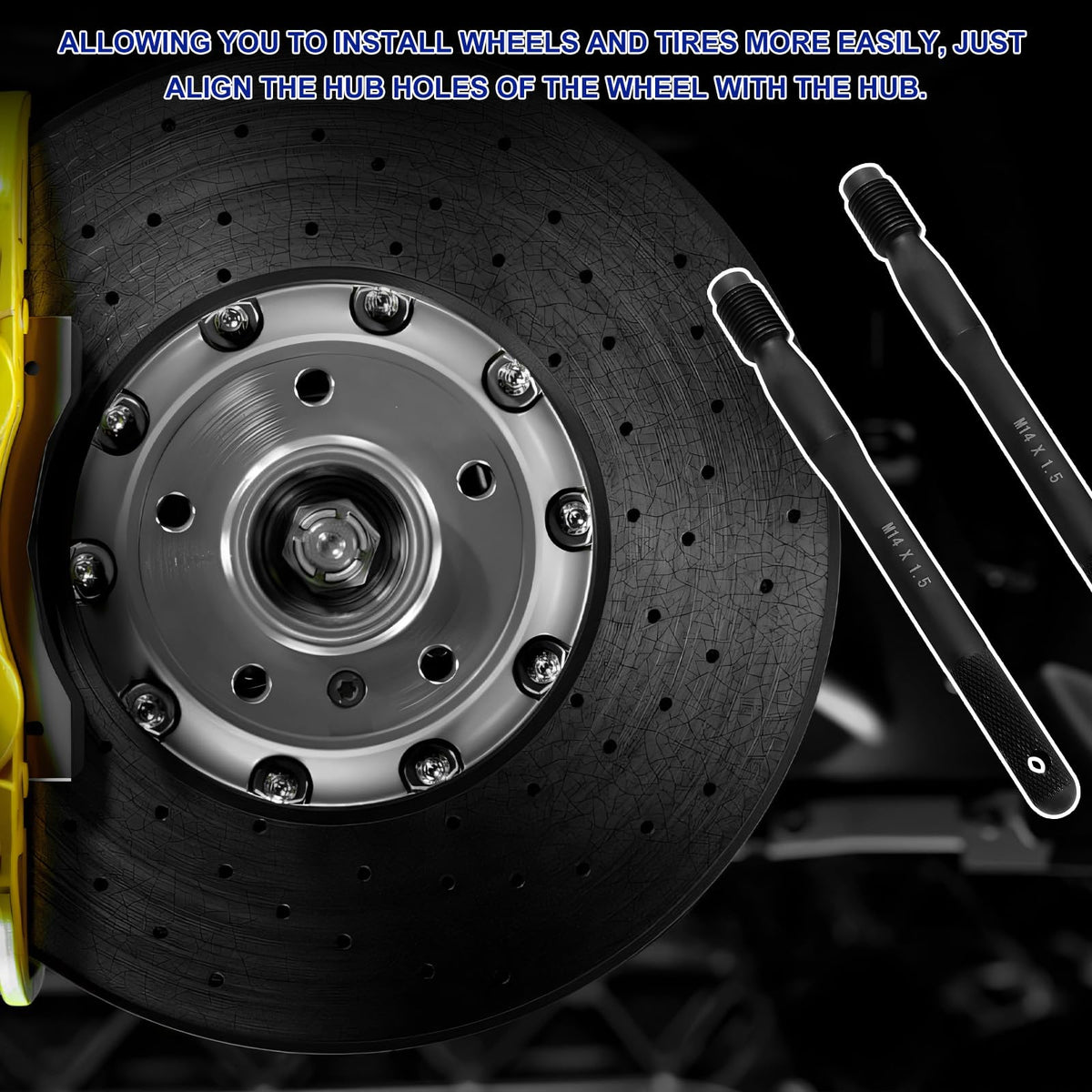 M14×1.5 Steel Wheel Alignment Pin D8317