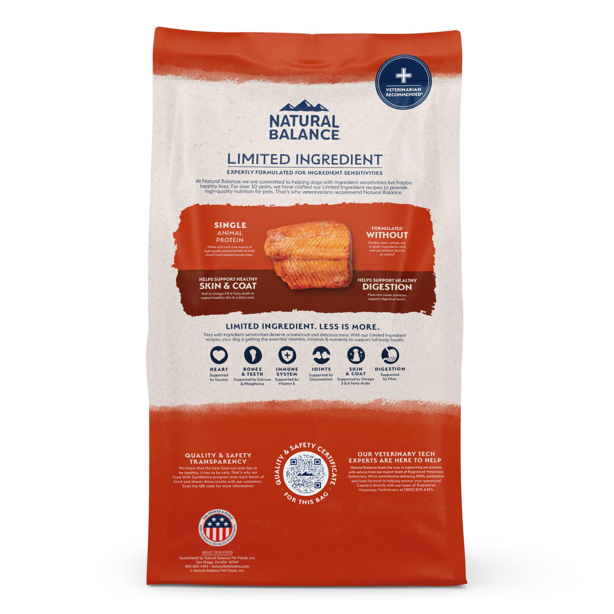 Salmon & Sweet Potato Dog Food 24 lb J35020
