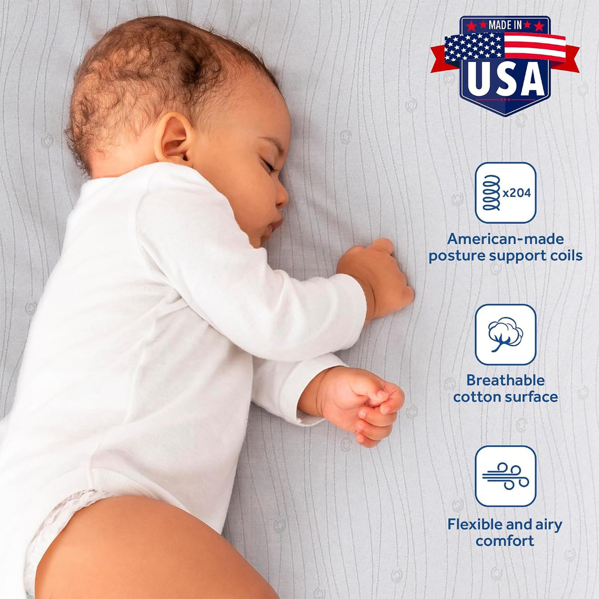 2 Stage Crib and Toddler Bed Mattress U40971