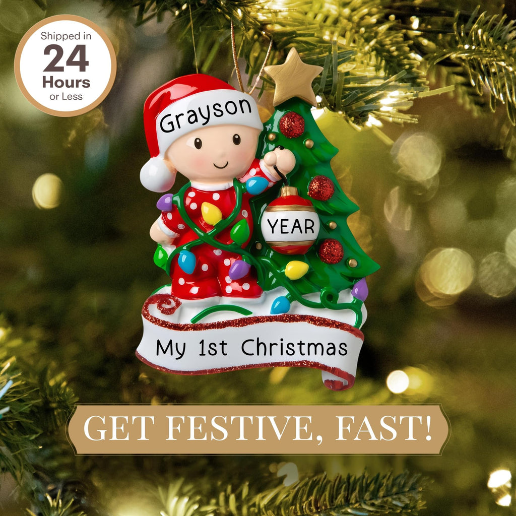 Baby's First Christmas Ornament 2026 U470466