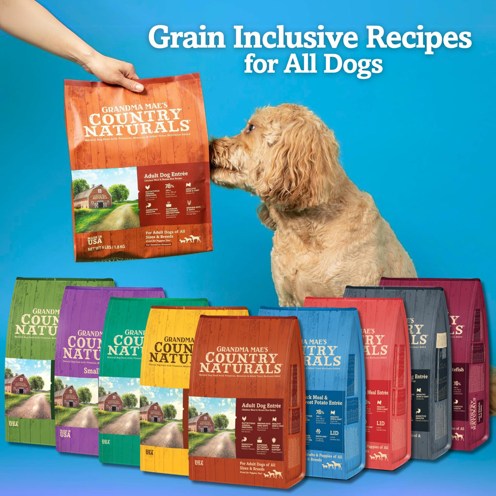 Chicken Fish & Brown Rice Dry Dog Food 32 LB Bag K848784