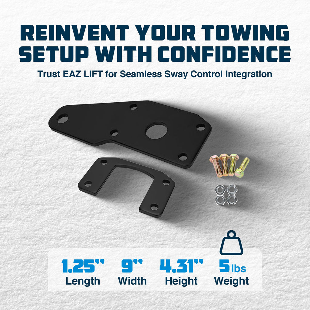 Powder Coated Steel Ball Mount Adapter F150