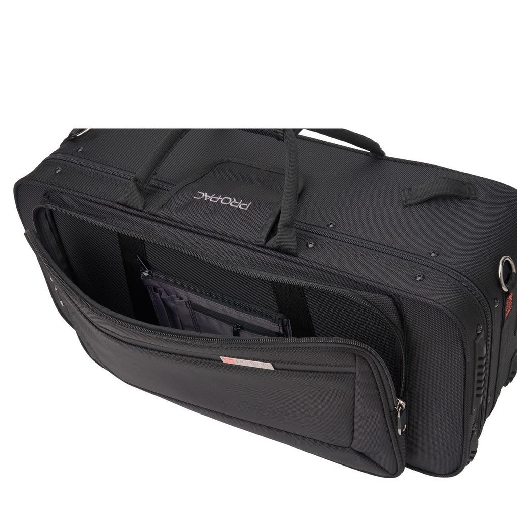 Black Trumpet Rectangular Case with Mute Storage Compartment O411102