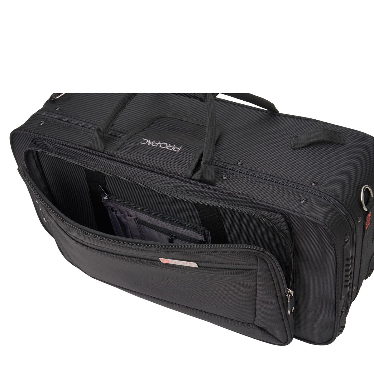 Black Trumpet Rectangular Case with Mute Storage Compartment O411102