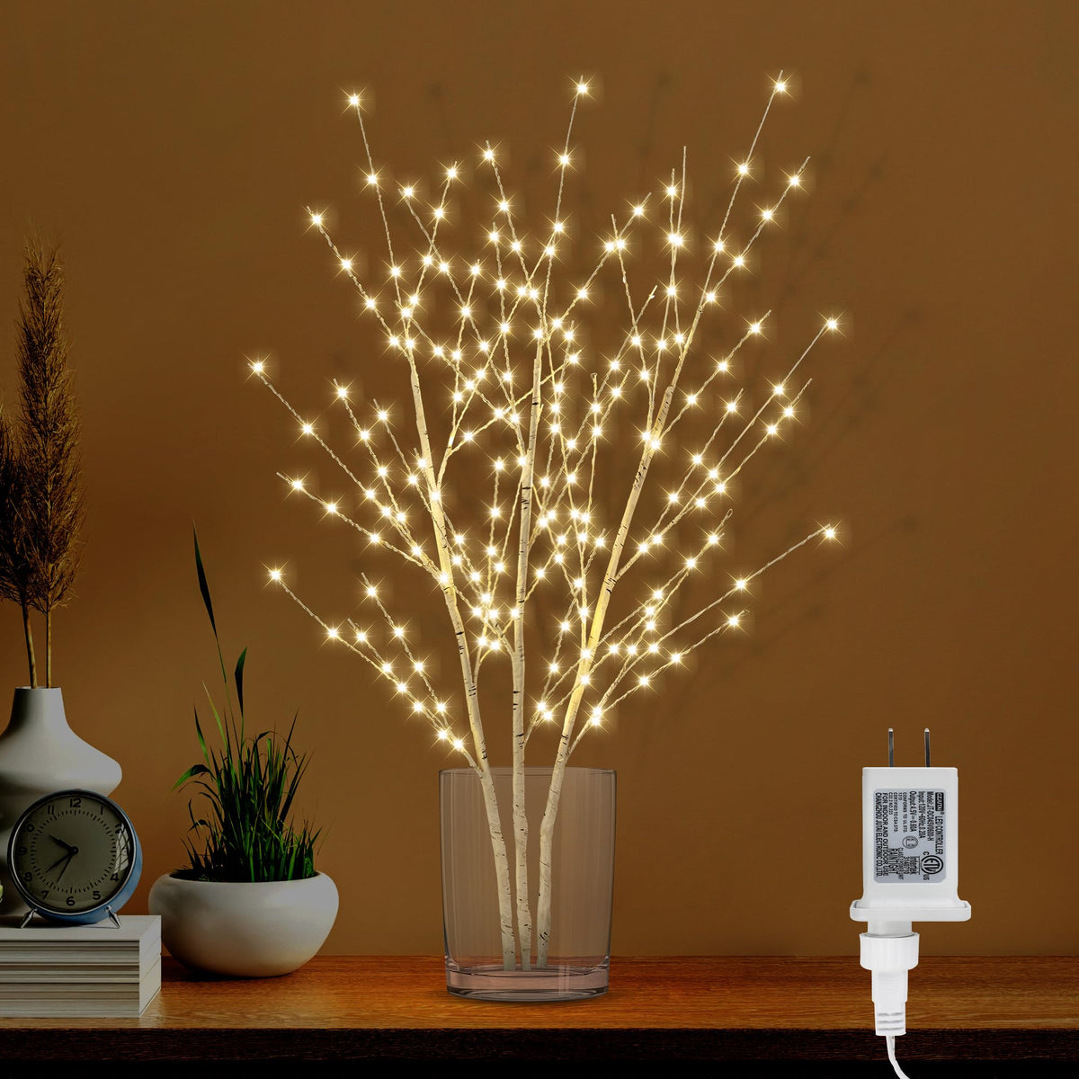 Birch Light Tree with 180 LED Lights Q914