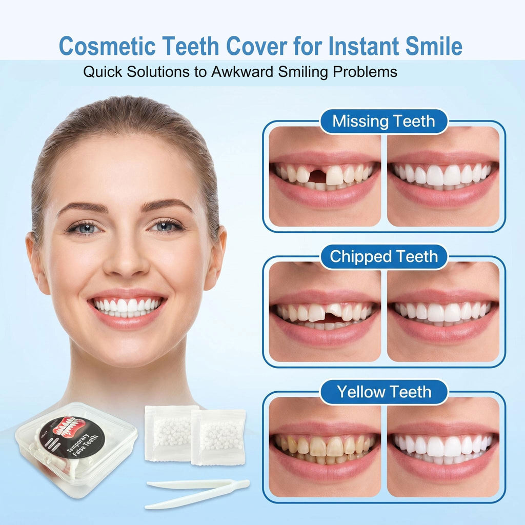 Moldable False Teeth Temporary Denture Set B227