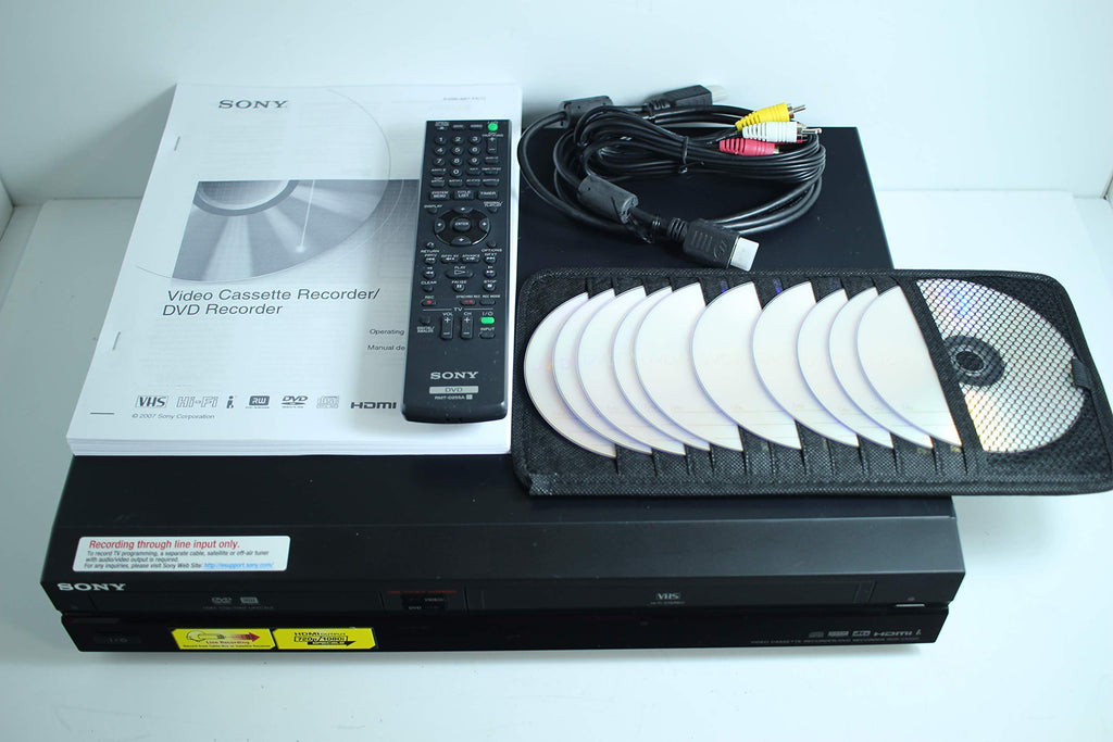 VHS to DVD Recorder VCR Combo with Remote K989085