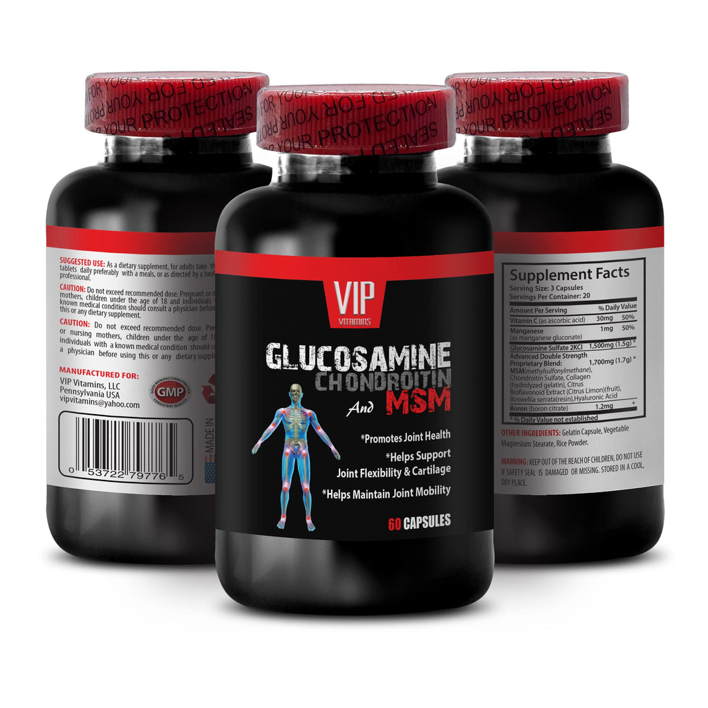 MSM Glucosamine Chondroitin Capsules 180 Tablets N6859