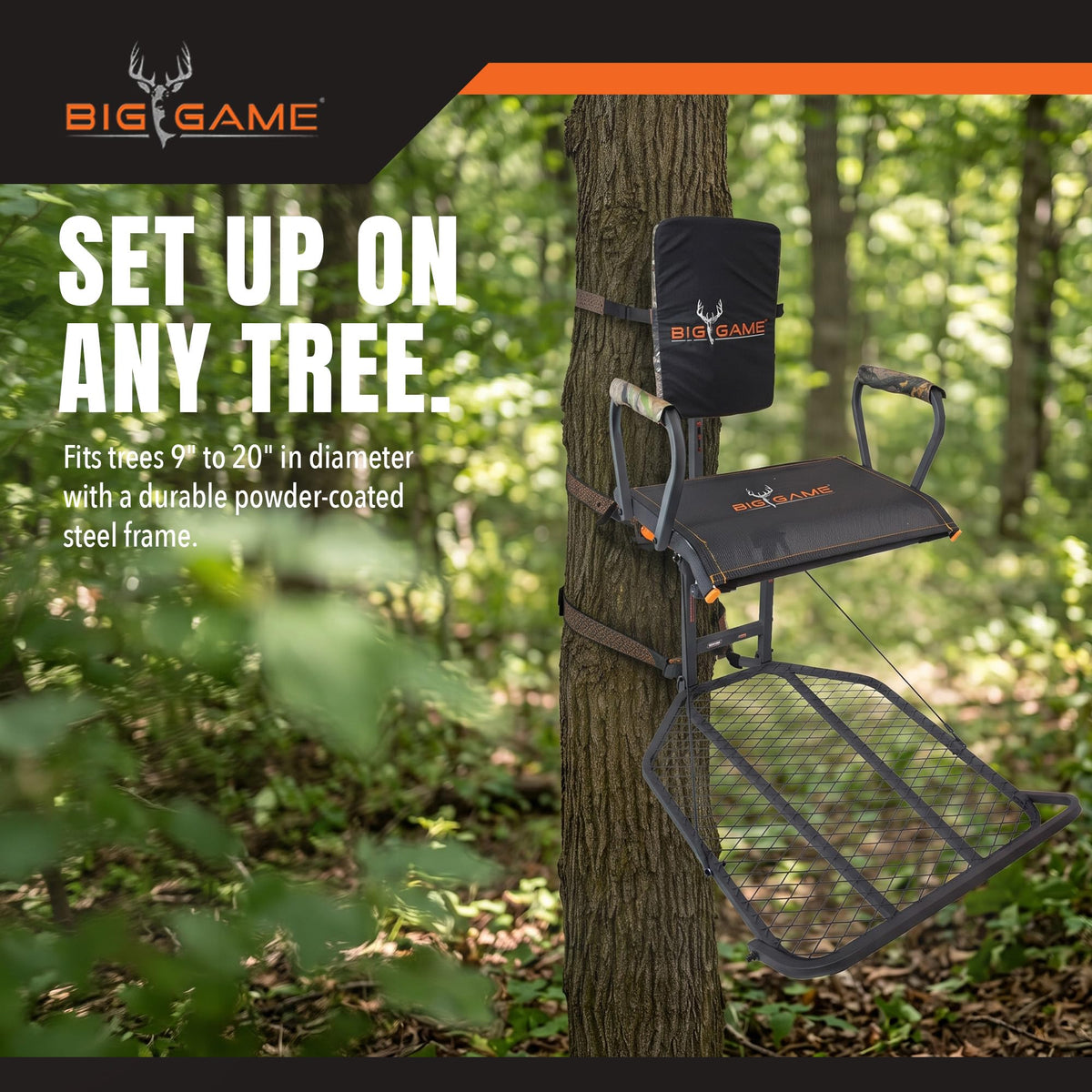 Lightweight Steel Treestand H581443