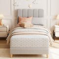 Twin Bed Frame with Headboard O161