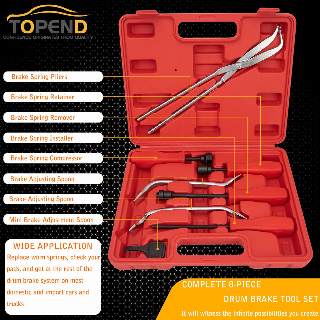 Drum Brake Tool Kit Set of 8 J546564
