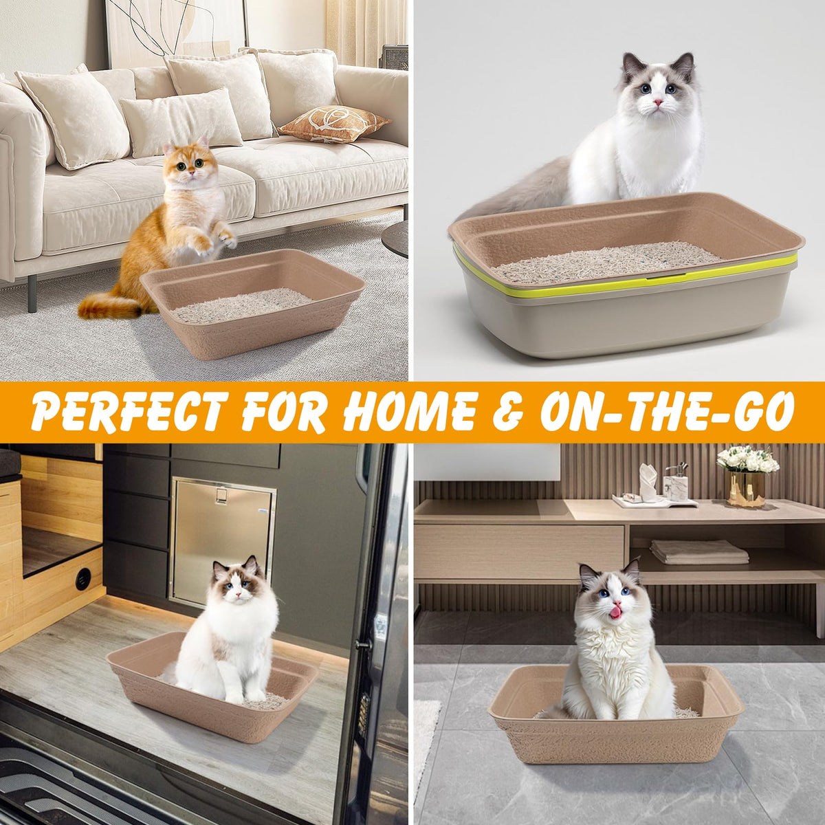 Disposable Cat Litter Box 9-Pack M628668