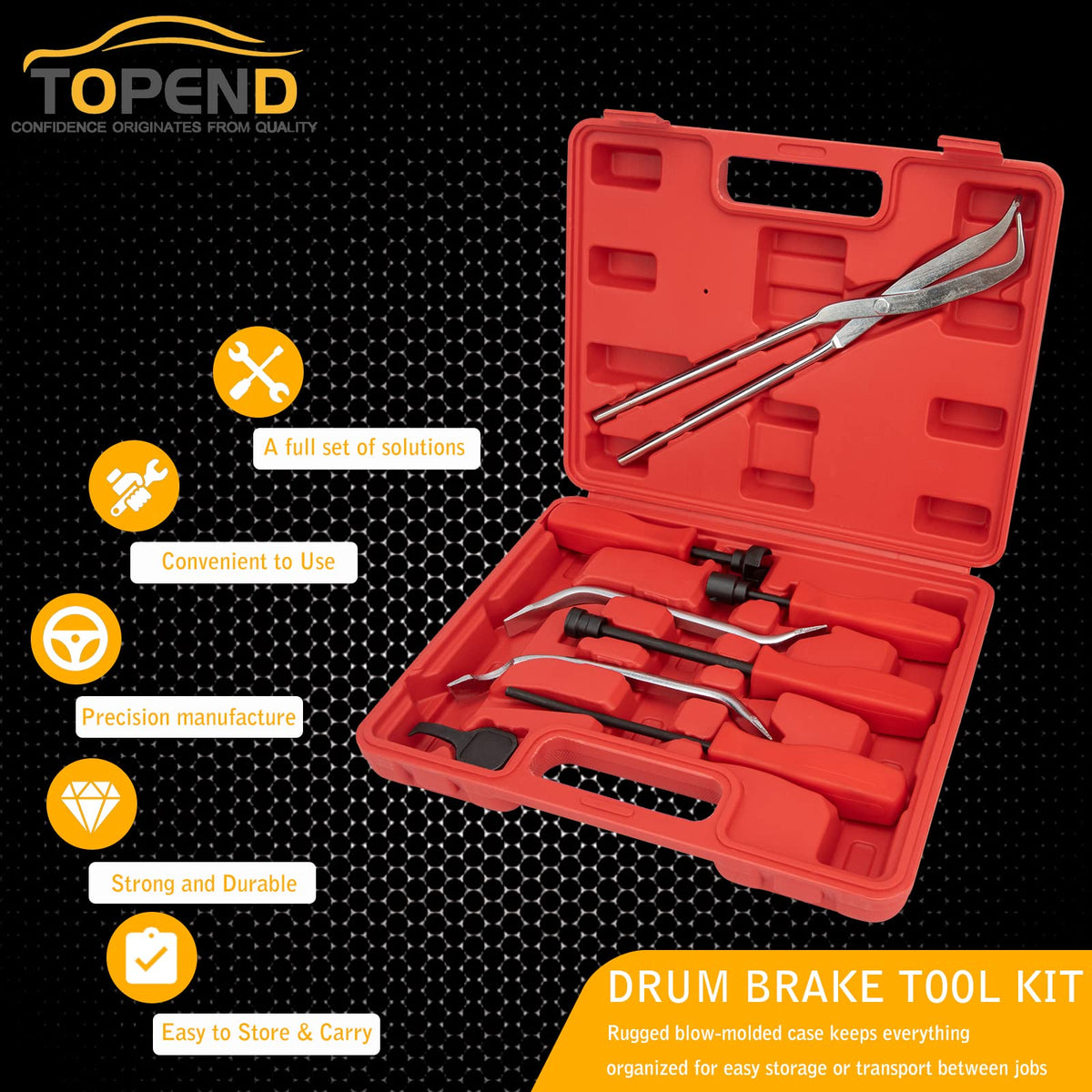 Drum Brake Tool Kit Set of 8 J546564