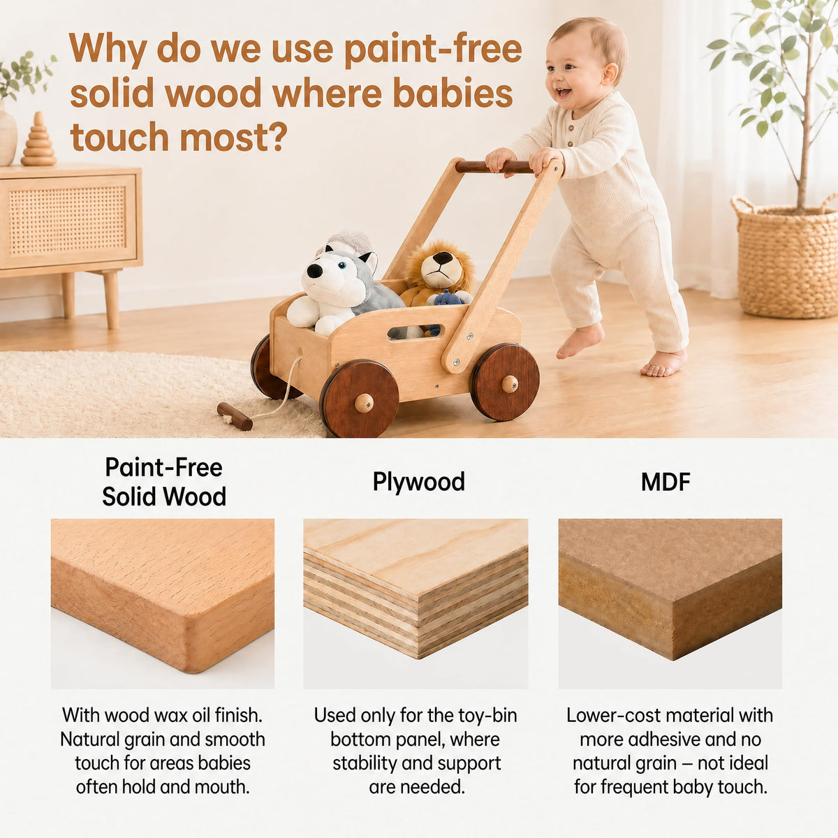 Wooden Baby Walker R48309
