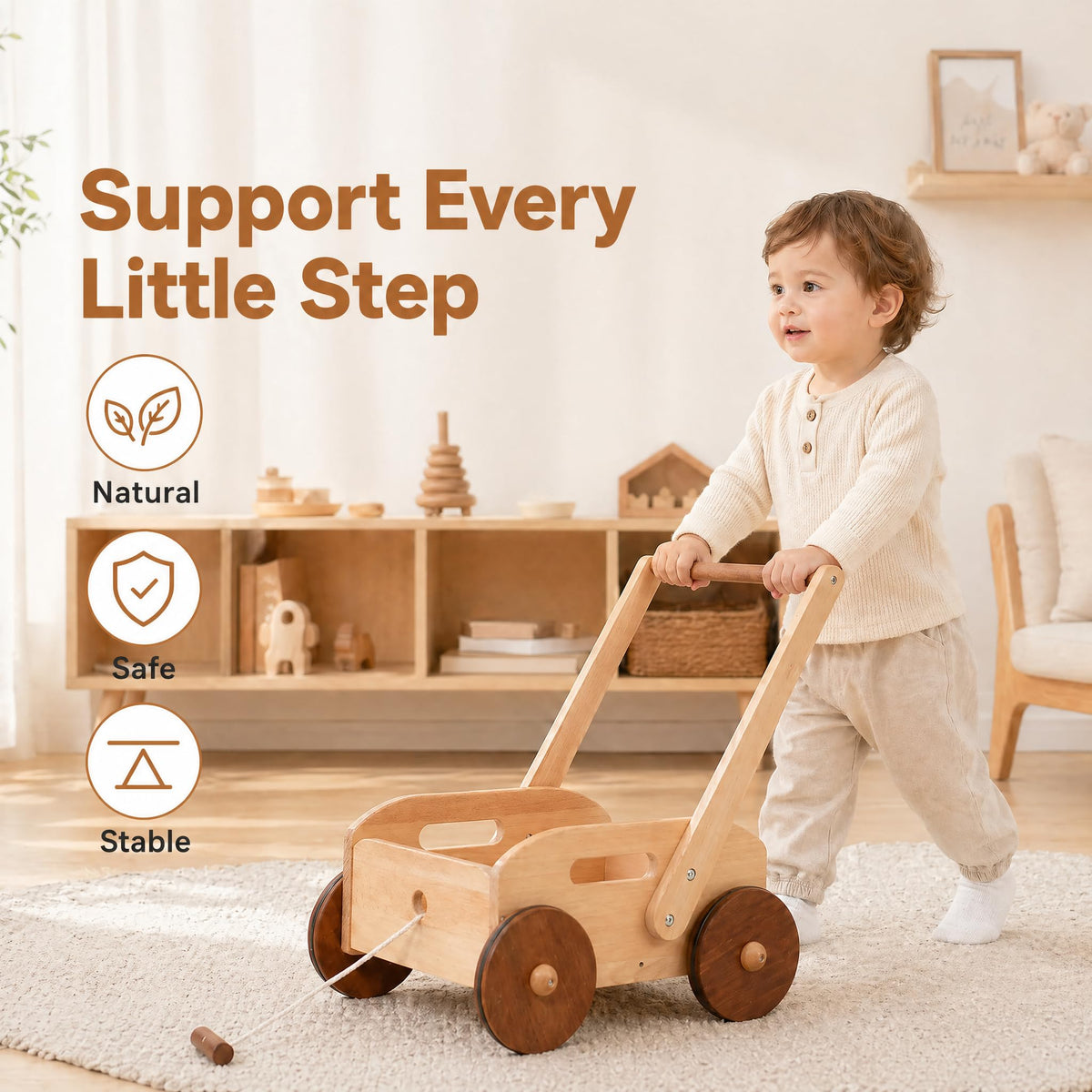 Wooden Baby Walker R48309