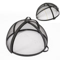 32" Round Fire Pit Spark Screen Cover with Door U5919
