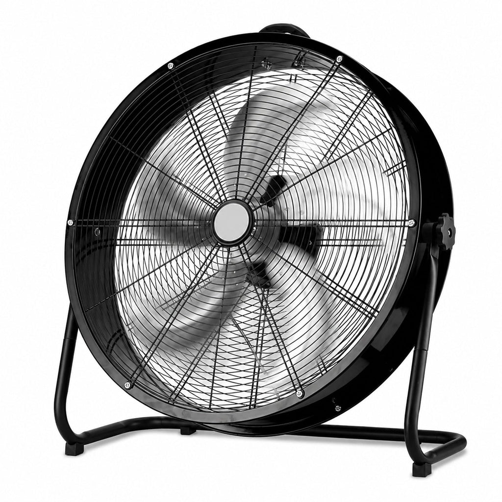 3-speed High Velocity Drum Fan with 5 Aluminium Blades E4739