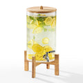 2 Gallon Glass Drink Dispenser with Stand E14534