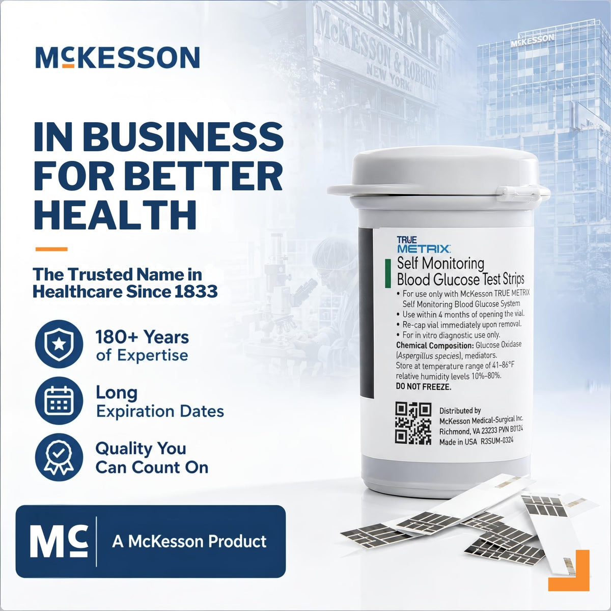 Blood Glucose Test Strips 100 Strips G729166