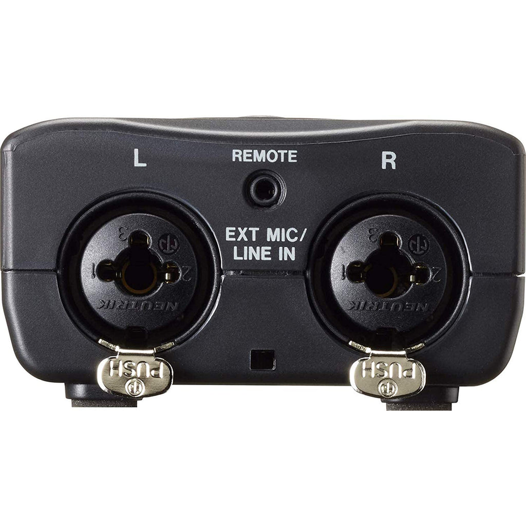 4-Track Portable Handheld Field Recorder with 2 XLR/TRS Inputs W306584