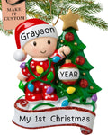 Baby's First Christmas Ornament 2026 U470466