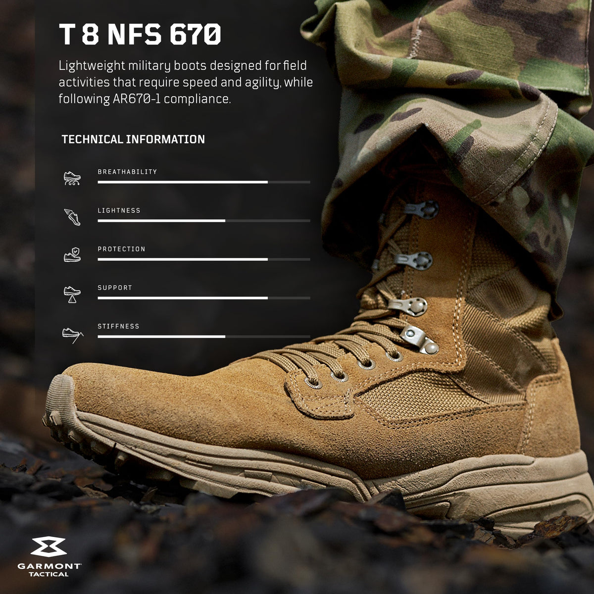 Coyote Suede Combat Boots K4419