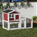 Weatherproof Wooden Rabbit Hutch C393