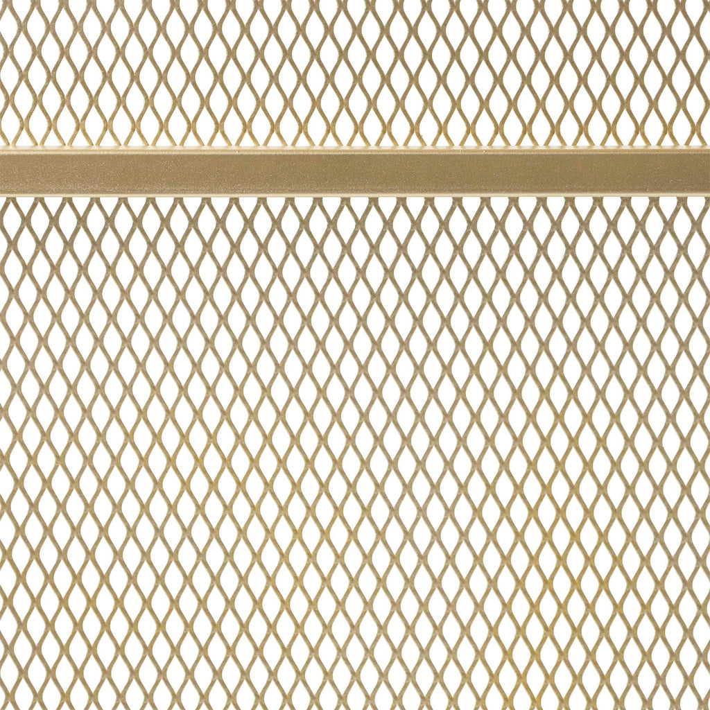 Black Metal Fireplace Screen R85940
