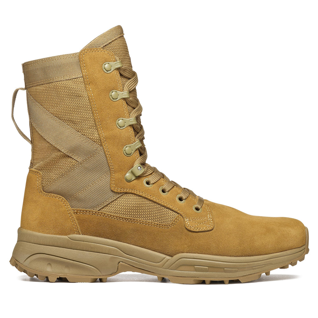 Coyote Suede Combat Boots K4419